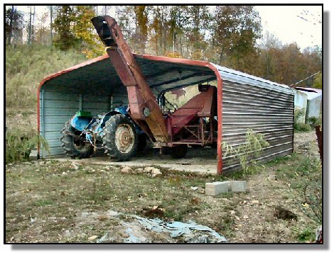 Tennessee Farm Property - 1650 -  equipment shed